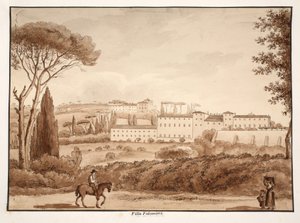 Villa Falconieri, 1833 de Agostino Tofanelli